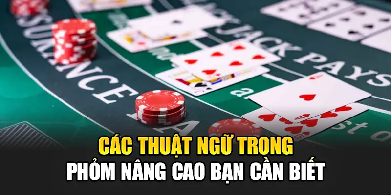 Các thuật ngữ trong Phỏm nâng cao bạn cần biết
